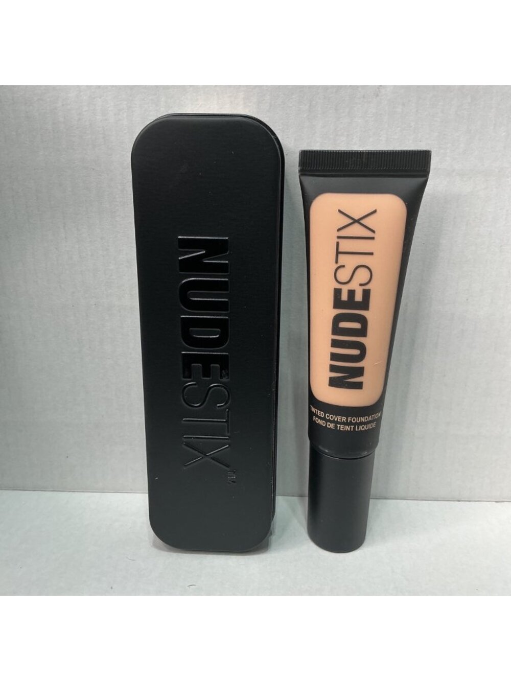 Nudestix Tinted Cover Foundation Nude 3.5 30ml Natural Finish With Tin Box